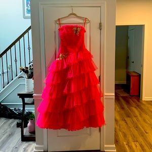 Fuschia Ball Gown